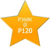 P368K @ P120